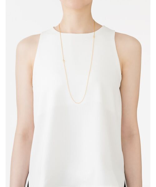 DESIGNWORKS / デザインワークス ネックレス・ペンダント・チョーカー | 【MARIHA/マリハ 】Silent Rain 2連(ボール×レクタングル)4 | 詳細4