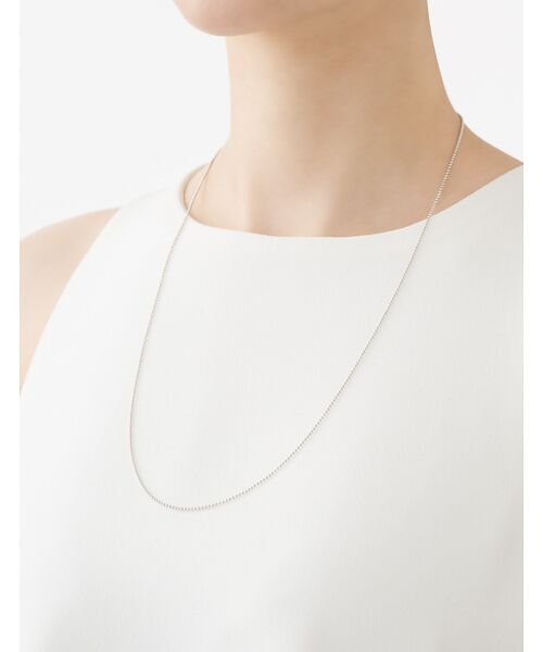 DESIGNWORKS / デザインワークス ネックレス・ペンダント・チョーカー | 【MARIHA/マリハ 】Silent Rain 2連(ボール×レクタングル)6 | 詳細3