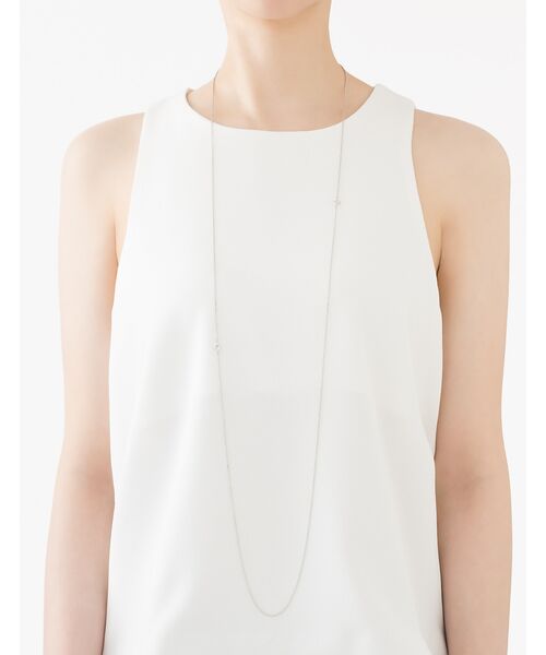 DESIGNWORKS / デザインワークス ネックレス・ペンダント・チョーカー | 【MARIHA/マリハ 】Silent Rain 2連(ボール×レクタングル)6 | 詳細4