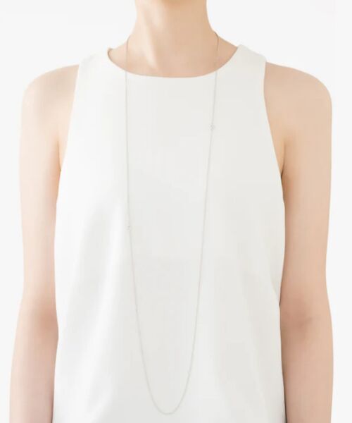 DESIGNWORKS / デザインワークス ネックレス・ペンダント・チョーカー | 【MARIHA/マリハ 】Silent Rain 2連(ボール×レクタングル)6 | 詳細7