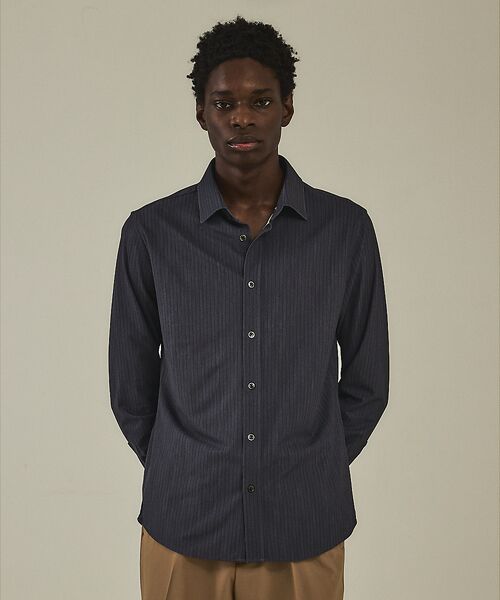 DESIGNWORKS / デザインワークス シャツ・ブラウス | 【定番 / 25AW】36ゲージカノコ ジャージー シャツ | 詳細6