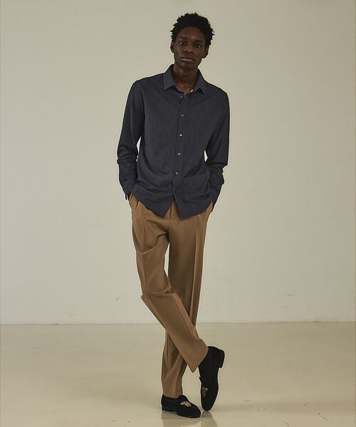 DESIGNWORKS / デザインワークス シャツ・ブラウス | 【定番 / 25AW】36ゲージカノコ ジャージー シャツ | 詳細7