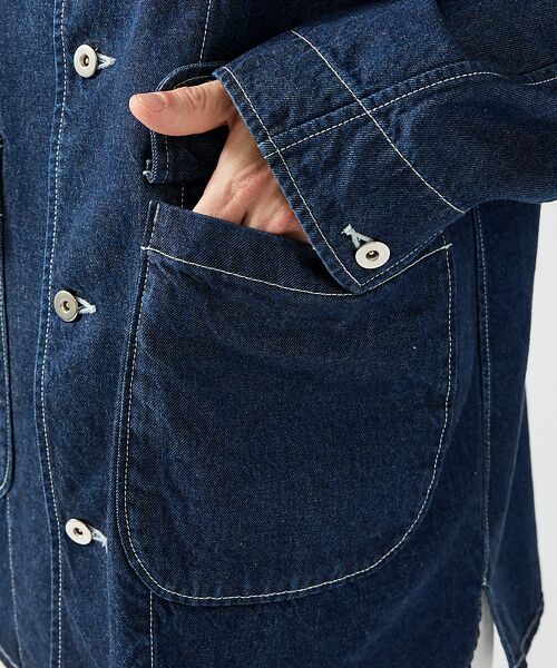 DESIGNWORKS / デザインワークス ブルゾン | デタッチャブルカラー デニムブルゾン/ジャケット | 詳細11