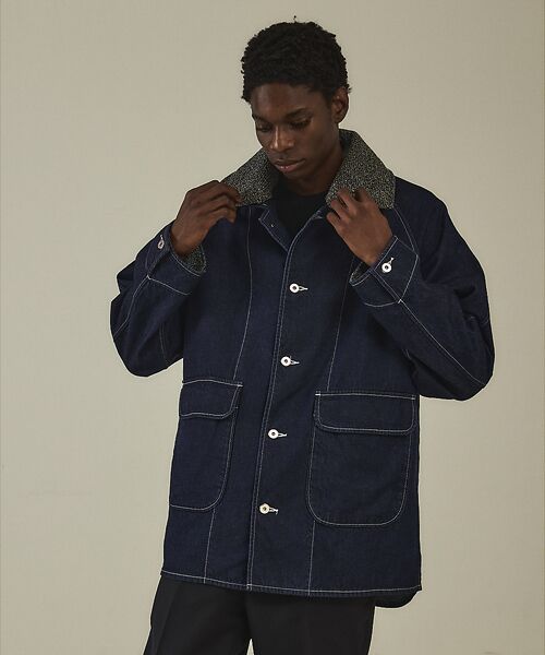 DESIGNWORKS / デザインワークス ブルゾン | デタッチャブルカラー デニムブルゾン/ジャケット | 詳細16