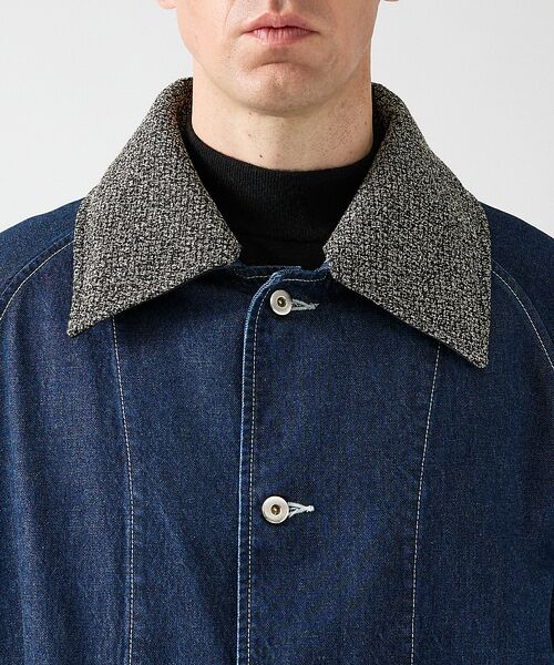 DESIGNWORKS / デザインワークス ブルゾン | デタッチャブルカラー デニムブルゾン/ジャケット | 詳細5
