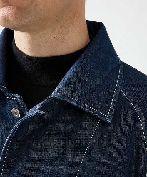 DESIGNWORKS / デザインワークス ブルゾン | デタッチャブルカラー デニムブルゾン/ジャケット | 詳細8