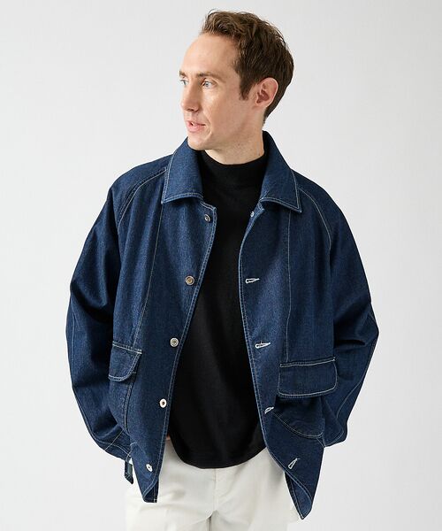 DESIGNWORKS / デザインワークス ブルゾン | デタッチャブルカラー デニムブルゾン/ジャケット | 詳細9
