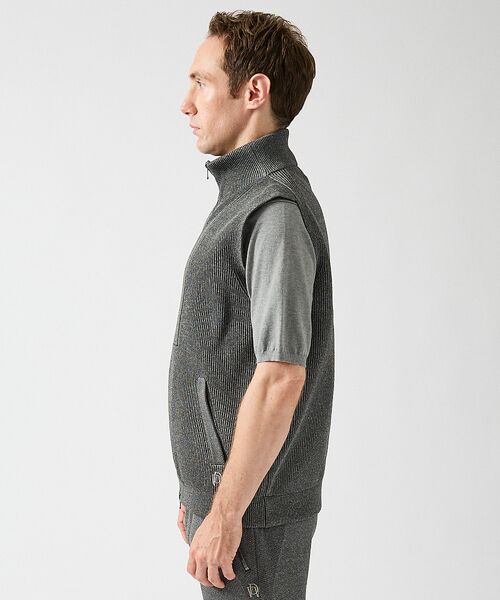 DESIGNWORKS / デザインワークス ベスト | 【セットアップ対応】ミラノリブ ドライバーズベスト | 詳細3