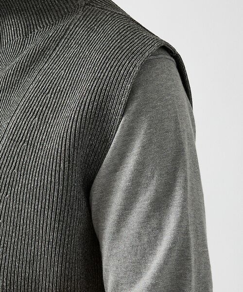 DESIGNWORKS / デザインワークス ベスト | 【セットアップ対応】ミラノリブ ドライバーズベスト | 詳細7