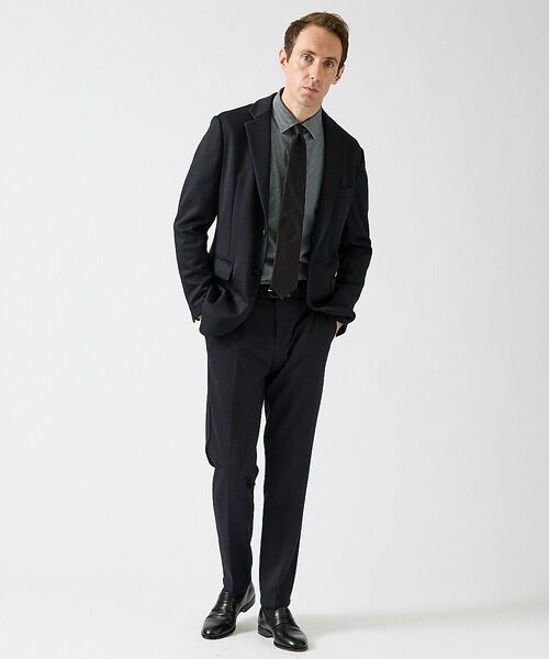 DESIGNWORKS / デザインワークス スラックス・ドレスパンツ | 【セットアップ対応】ダブルジャガード ジャージ パンツ/スラックス | 詳細14