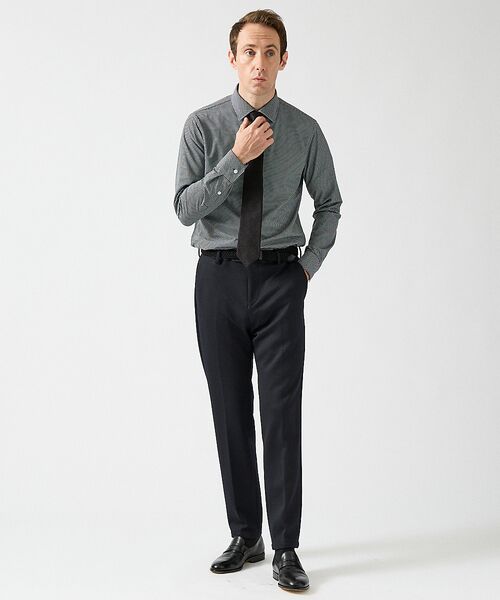 DESIGNWORKS / デザインワークス スラックス・ドレスパンツ | 【セットアップ対応】ダブルジャガード ジャージ パンツ/スラックス | 詳細15