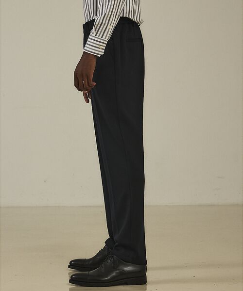 DESIGNWORKS / デザインワークス スラックス・ドレスパンツ | 【セットアップ対応】ダブルジャガード ジャージ パンツ/スラックス | 詳細5