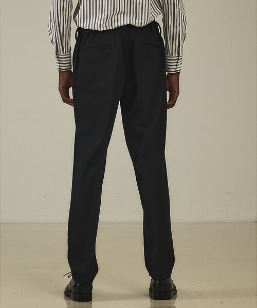 DESIGNWORKS / デザインワークス スラックス・ドレスパンツ | 【セットアップ対応】ダブルジャガード ジャージ パンツ/スラックス | 詳細6