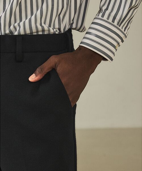 DESIGNWORKS / デザインワークス スラックス・ドレスパンツ | 【セットアップ対応】ダブルジャガード ジャージ パンツ/スラックス | 詳細9