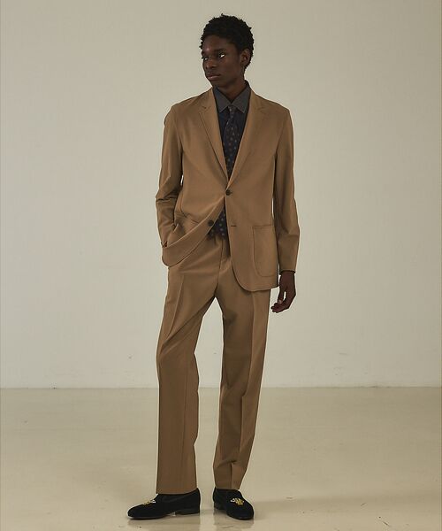 DESIGNWORKS / デザインワークス スラックス・ドレスパンツ | 【セットアップ対応】ハイパーストレッチ イージースラックス / 防シワ / ウォ | 詳細1