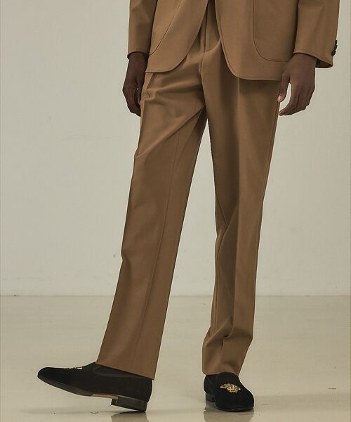 DESIGNWORKS / デザインワークス スラックス・ドレスパンツ | 【セットアップ対応】ハイパーストレッチ イージースラックス / 防シワ / ウォ | 詳細12