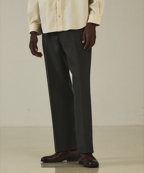 DESIGNWORKS / デザインワークス パンツ | 【セットアップ対応】ワイドテーパード ユーロドレス トラウザーズ/パンツ | 詳細2