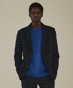 DESIGNWORKS / デザインワークス テーラードジャケット | ニットツイード イージージャケット