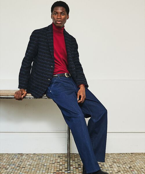 DESIGNWORKS / デザインワークス テーラードジャケット | ニットツイード イージージャケット | 詳細14