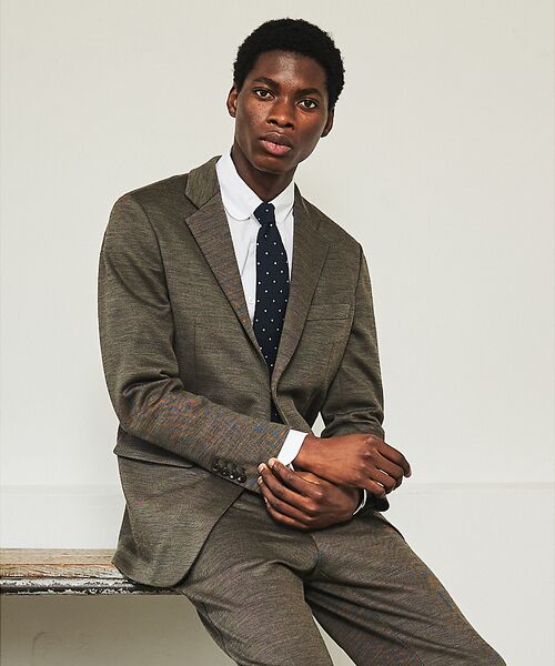 DESIGNWORKS / デザインワークス テーラードジャケット | 【セットアップ対応】ダブルジャガード ジャージ ジャケット | 詳細2