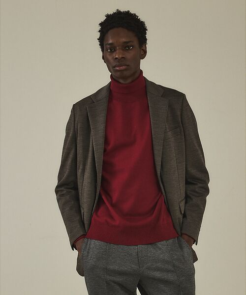 DESIGNWORKS / デザインワークス テーラードジャケット | 【セットアップ対応】ダブルジャガード ジャージ ジャケット | 詳細3