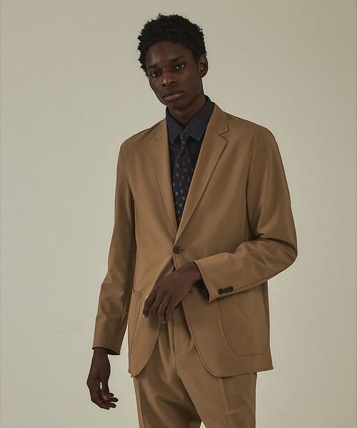 DESIGNWORKS / デザインワークス テーラードジャケット | 【セットアップ対応】ハイパーストレッチ エリミネート ジャケット / 防シワ / | 詳細10