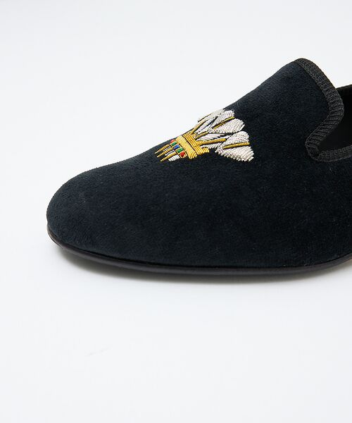 DESIGNWORKS / デザインワークス フラットシューズ | 【別注】Tricker’s Churchill ベルベット シューズ | 詳細10