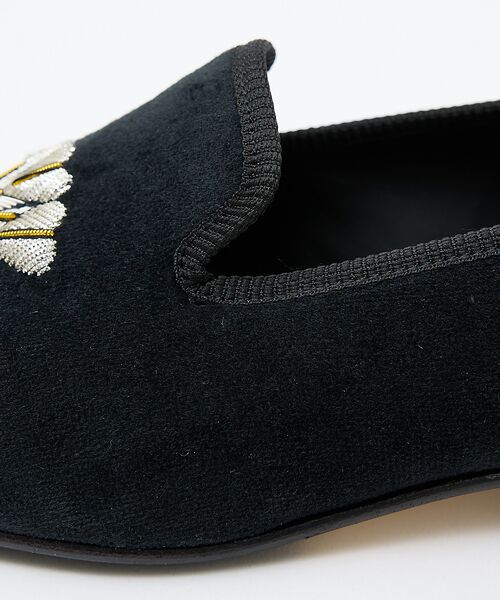 DESIGNWORKS / デザインワークス フラットシューズ | 【別注】Tricker’s Churchill ベルベット シューズ | 詳細11