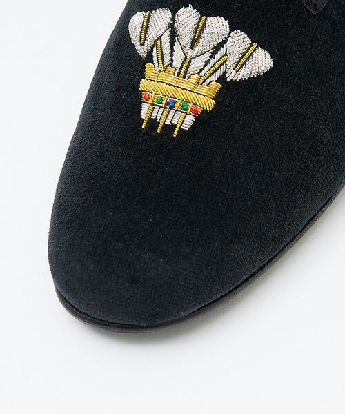 DESIGNWORKS / デザインワークス フラットシューズ | 【別注】Tricker’s Churchill ベルベット シューズ | 詳細7