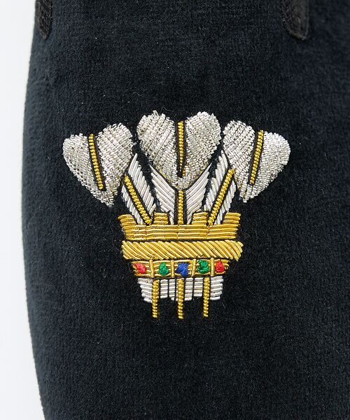 DESIGNWORKS / デザインワークス フラットシューズ | 【別注】Tricker’s Churchill ベルベット シューズ | 詳細9