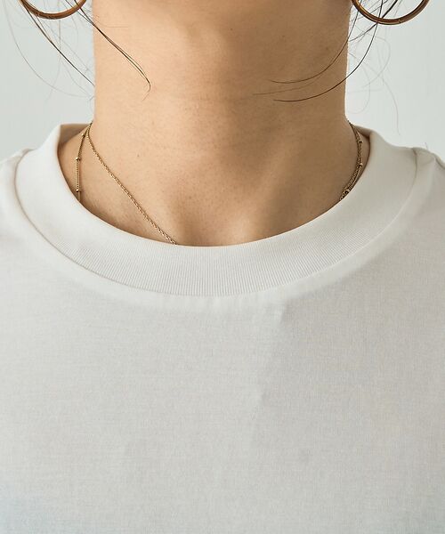 DESIGNWORKS / デザインワークス Tシャツ | フロッキープリントTシャツ | 詳細11