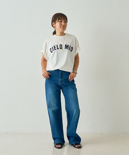 DESIGNWORKS / デザインワークス Tシャツ | フロッキープリントTシャツ | 詳細5