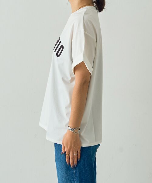 DESIGNWORKS / デザインワークス Tシャツ | フロッキープリントTシャツ | 詳細8