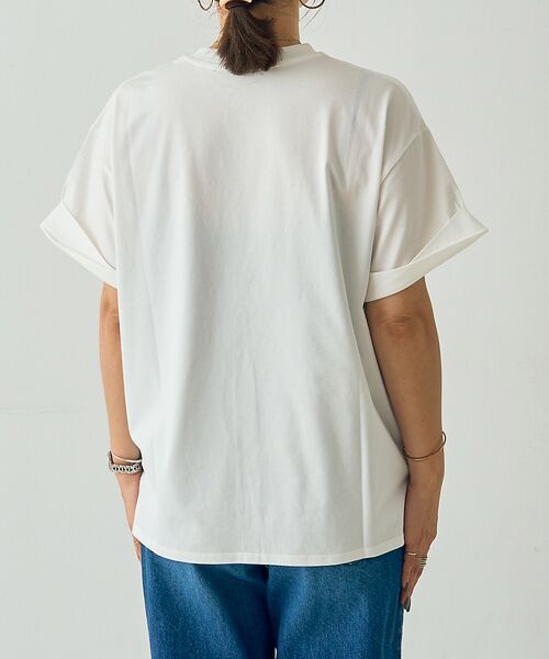 DESIGNWORKS / デザインワークス Tシャツ | フロッキープリントTシャツ | 詳細9