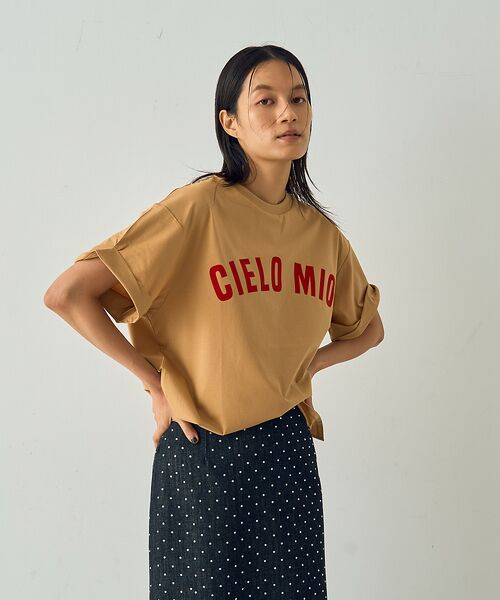 DESIGNWORKS / デザインワークス Tシャツ | フロッキープリントTシャツ | 詳細15