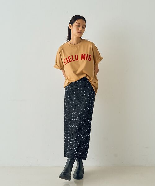 DESIGNWORKS / デザインワークス Tシャツ | フロッキープリントTシャツ | 詳細20