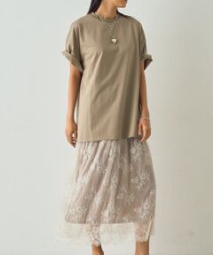 DESIGNWORKS / デザインワークス ワンピース | レースコンビワンピース