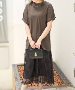 DESIGNWORKS / デザインワークス ワンピース | レースコンビワンピース