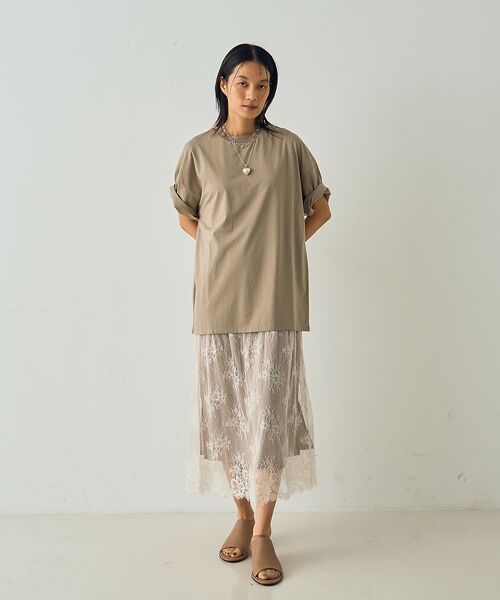 DESIGNWORKS / デザインワークス ワンピース | レースコンビワンピース | 詳細2