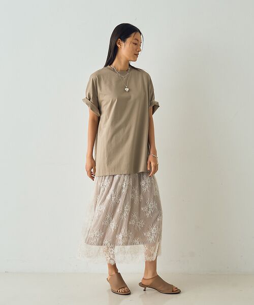 DESIGNWORKS / デザインワークス ワンピース | レースコンビワンピース | 詳細4