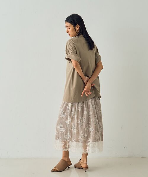 DESIGNWORKS / デザインワークス ワンピース | レースコンビワンピース | 詳細5