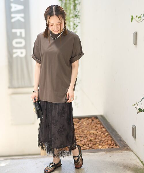 DESIGNWORKS / デザインワークス ワンピース | レースコンビワンピース | 詳細15