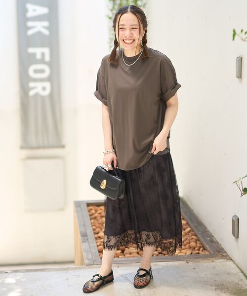 DESIGNWORKS / デザインワークス ワンピース | レースコンビワンピース | 詳細16