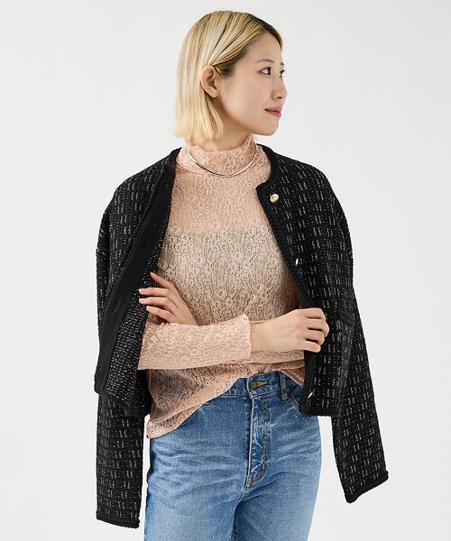 DESIGNWORKS / デザインワークス Tシャツ | 【BEAUVET/ボーヴェット 】ストレッチレースプルオーバー | 詳細2