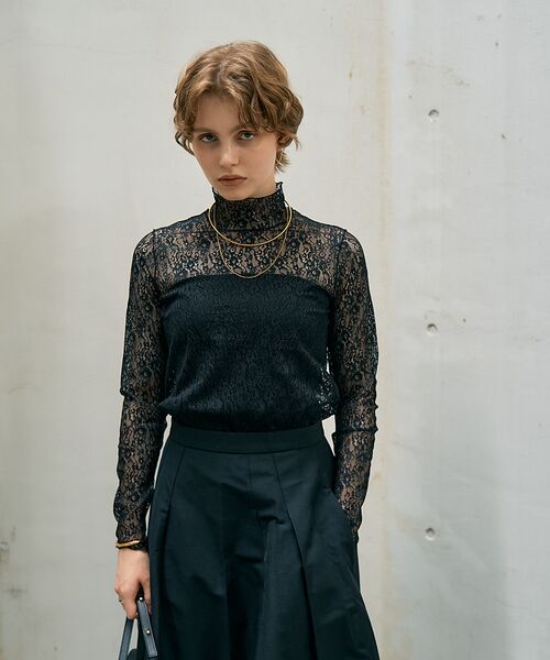 DESIGNWORKS / デザインワークス Tシャツ | 【BEAUVET/ボーヴェット 】ストレッチレースプルオーバー | 詳細8