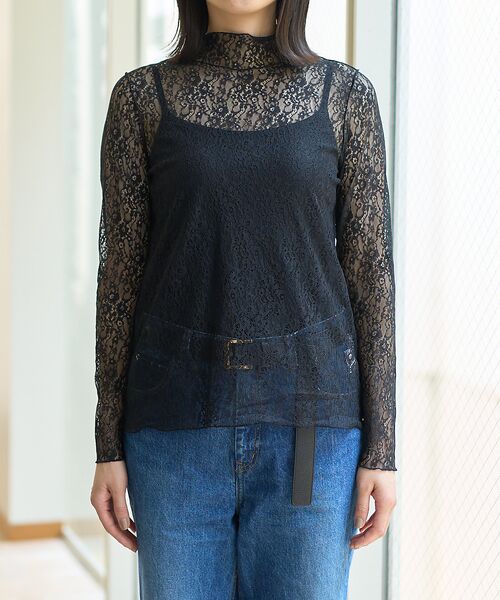 DESIGNWORKS / デザインワークス Tシャツ | 【BEAUVET/ボーヴェット 】ストレッチレースプルオーバー | 詳細22