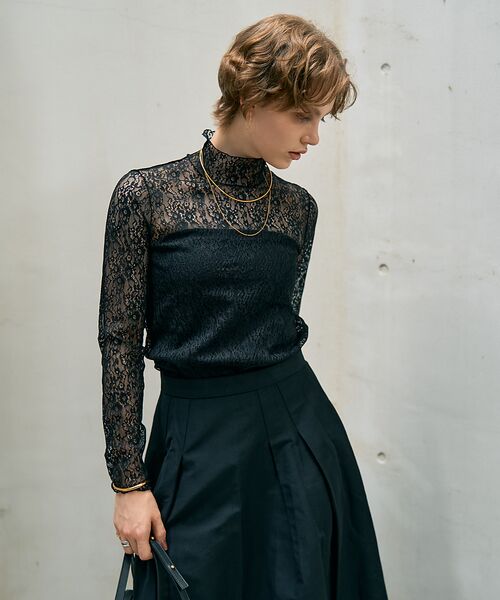 DESIGNWORKS / デザインワークス Tシャツ | 【BEAUVET/ボーヴェット 】ストレッチレースプルオーバー | 詳細9