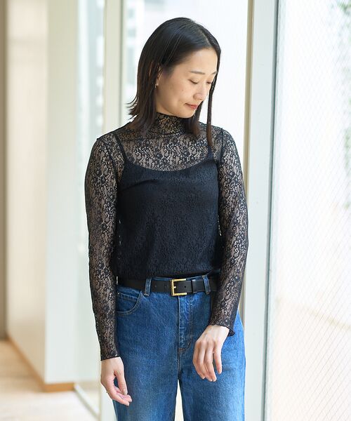 DESIGNWORKS / デザインワークス Tシャツ | 【BEAUVET/ボーヴェット 】ストレッチレースプルオーバー | 詳細10