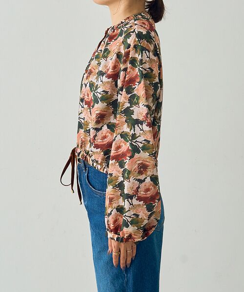 DESIGNWORKS / デザインワークス シャツ・ブラウス | 【セットアップ対応】【BEAUVET/ボーヴェット 】フラワープリントショートブ | 詳細14