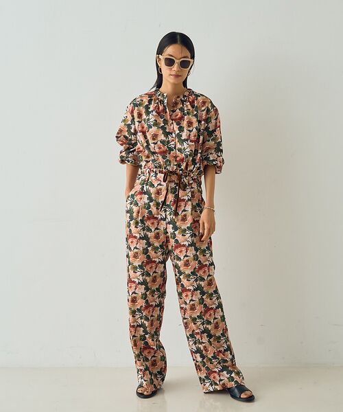 DESIGNWORKS / デザインワークス シャツ・ブラウス | 【セットアップ対応】【BEAUVET/ボーヴェット 】フラワープリントショートブ | 詳細5